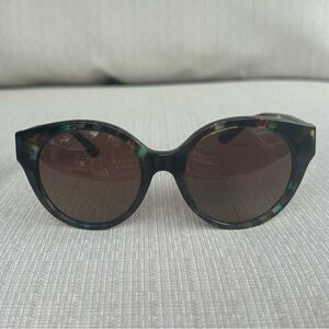 NWOT Unique Tory Burch Multi-Color Tortoise Cat-eye Sunglasses